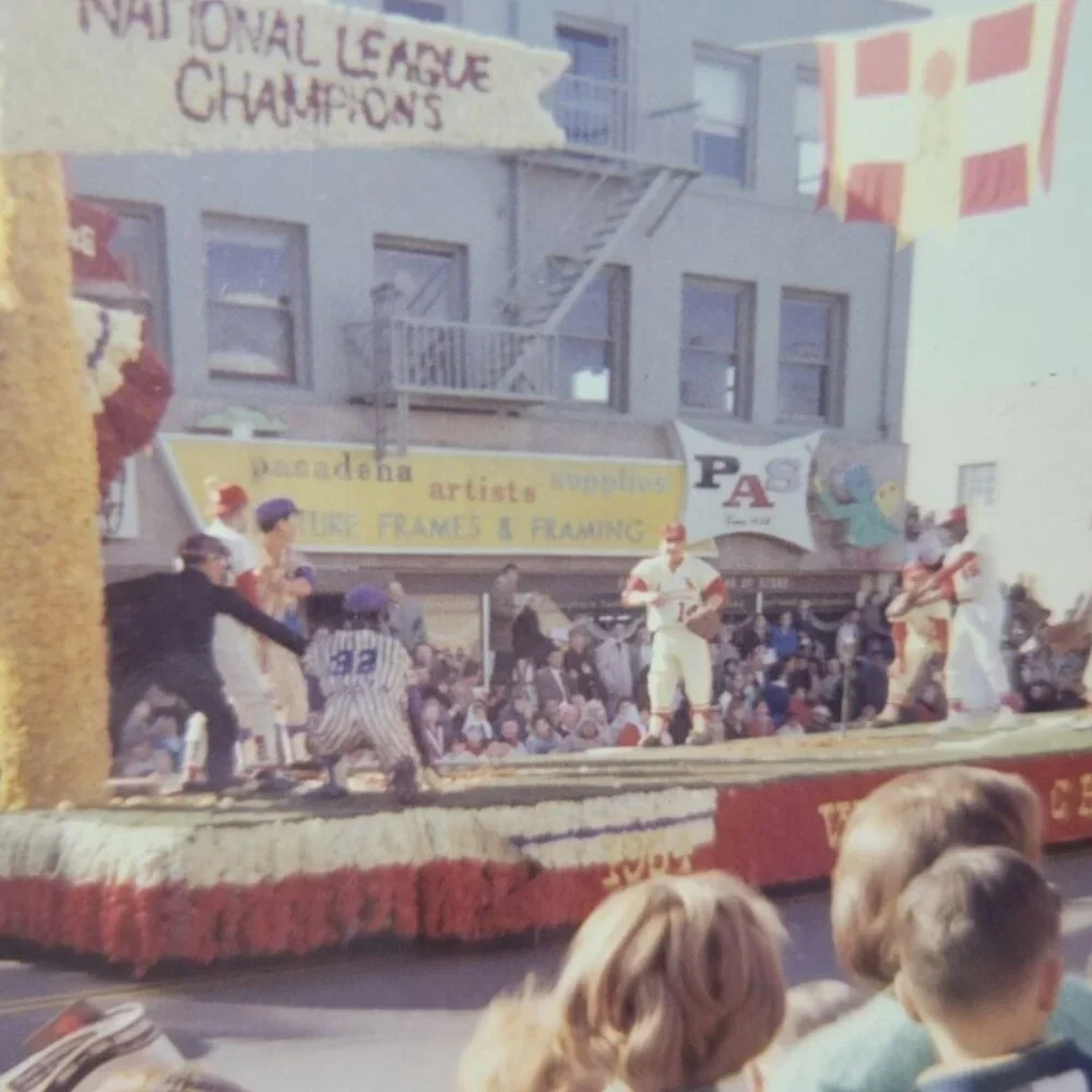 Rosebowl‎ 1965 Parade Photographs Ephemera Tournament of Roses Football Baseball